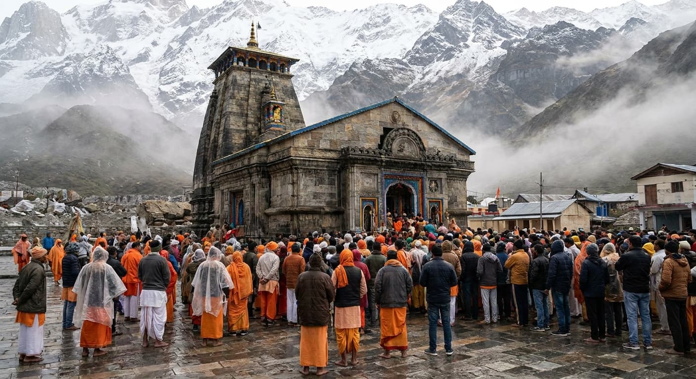 Char Dham Yatra — Kedarnath Temple