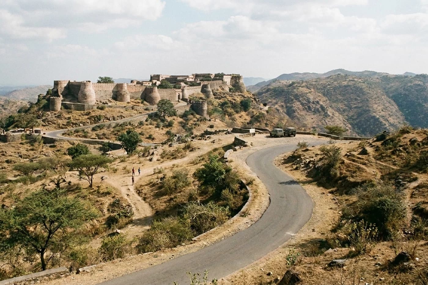 Jodhpur and Kumbhalgarh, Rajasthan — route landscape created for this tour guide
