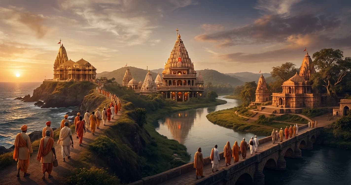 Gujarat with Madhya Pradesh - Four Jyotirlingas