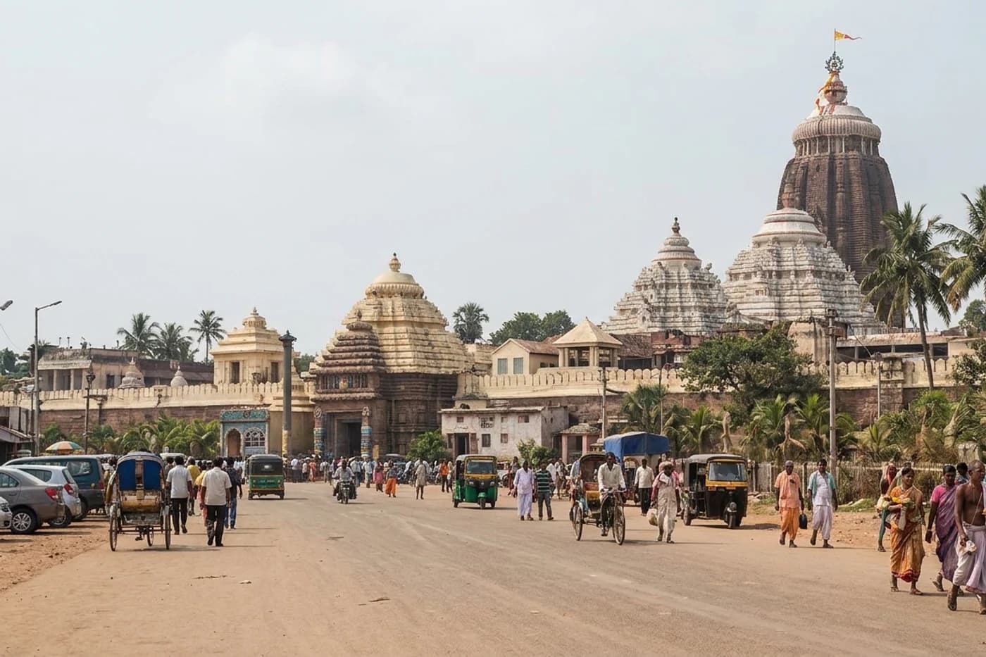 Puri, Odisha — route landscape created for this tour guide