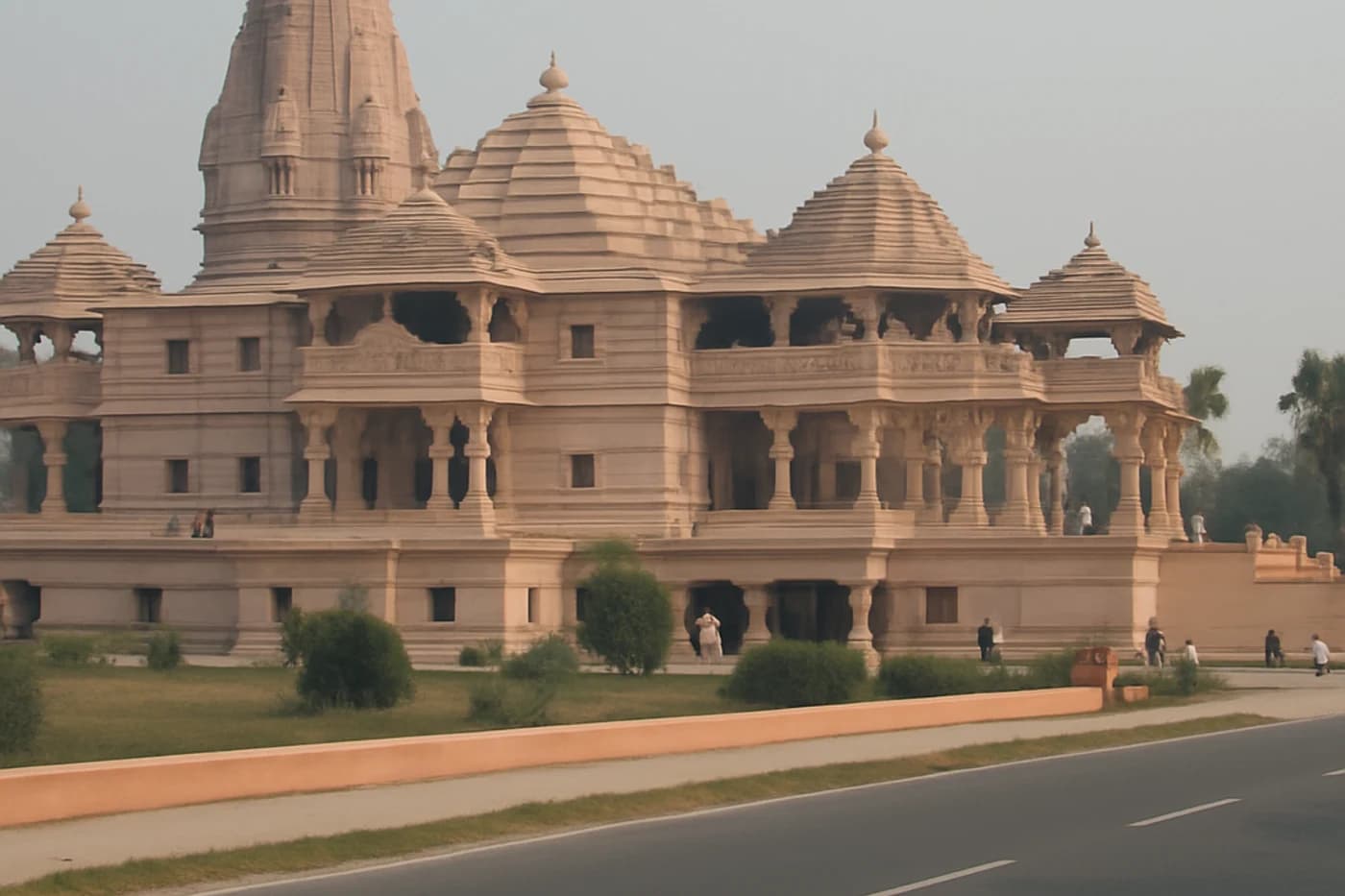 Prayagraj and sacred confluence visit, Varanasi, Ayodhya, Prayagraj — route landscape created for this tour guide