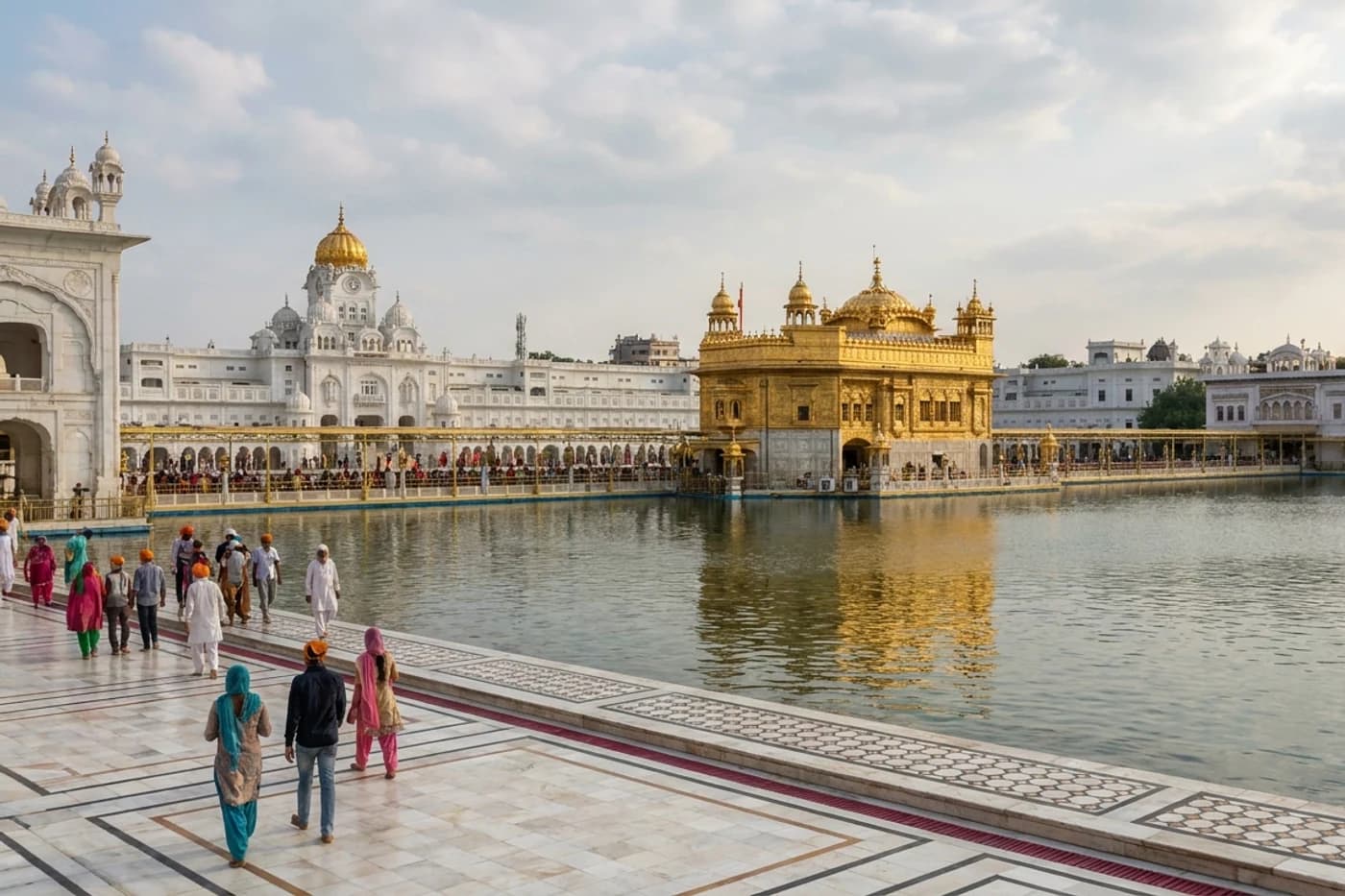 Amritsar, Jammu, Katra, Amritsar and Kashmir — route landscape created for this tour guide