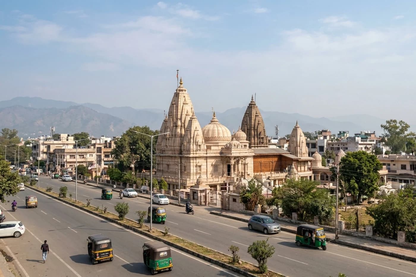 Jammu to Katra, Amritsar, Jammu and Katra — route landscape created for this tour guide