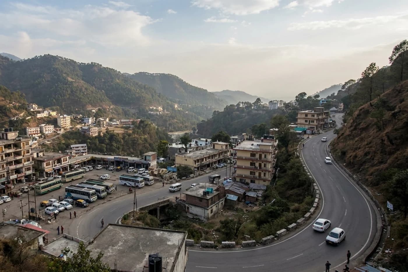 Return, Amritsar, Jammu and Katra — route landscape created for this tour guide