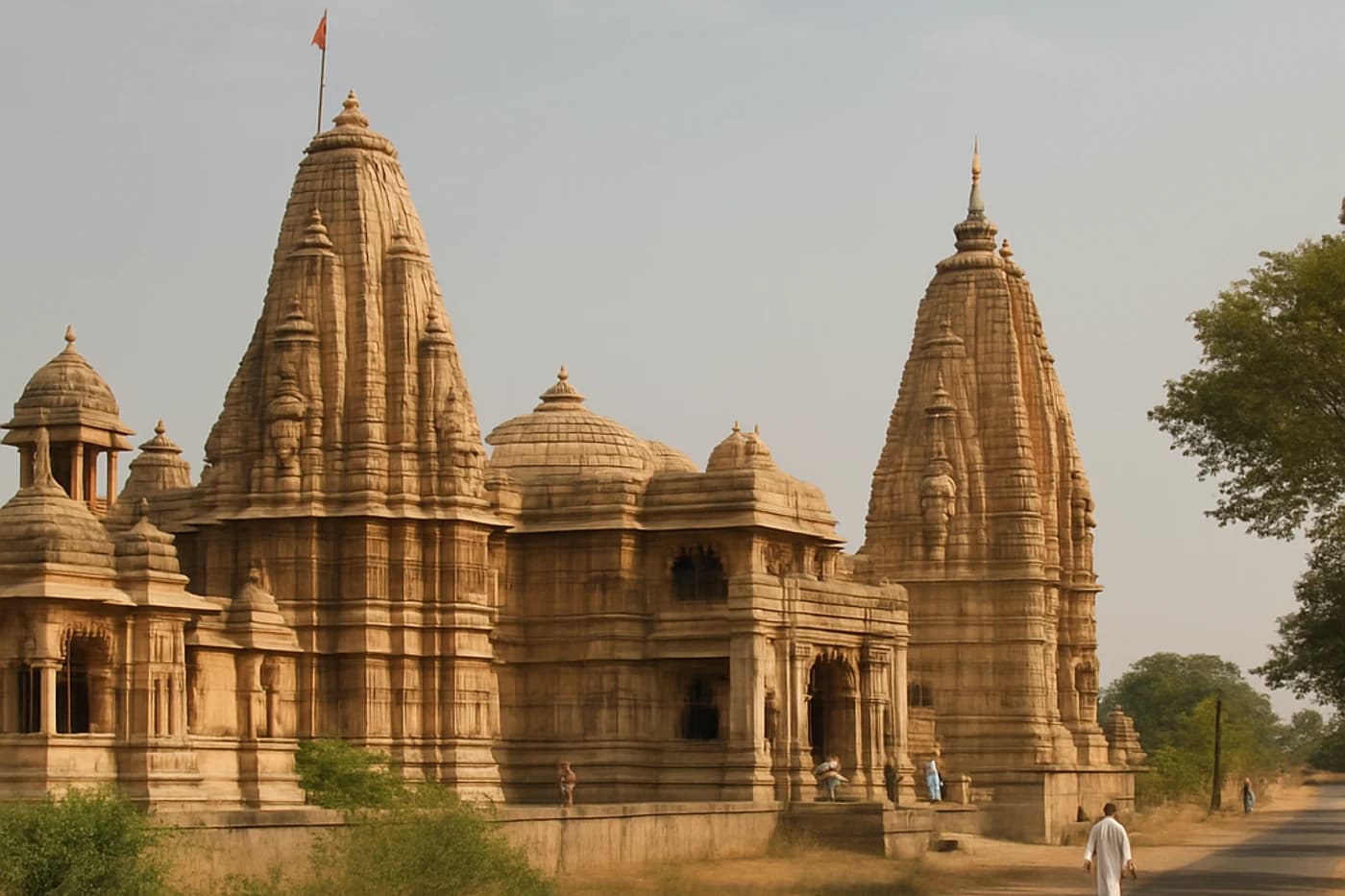 Siddhpur and Dwarka, Rajasthan and Gujarat — route landscape created for this tour guide