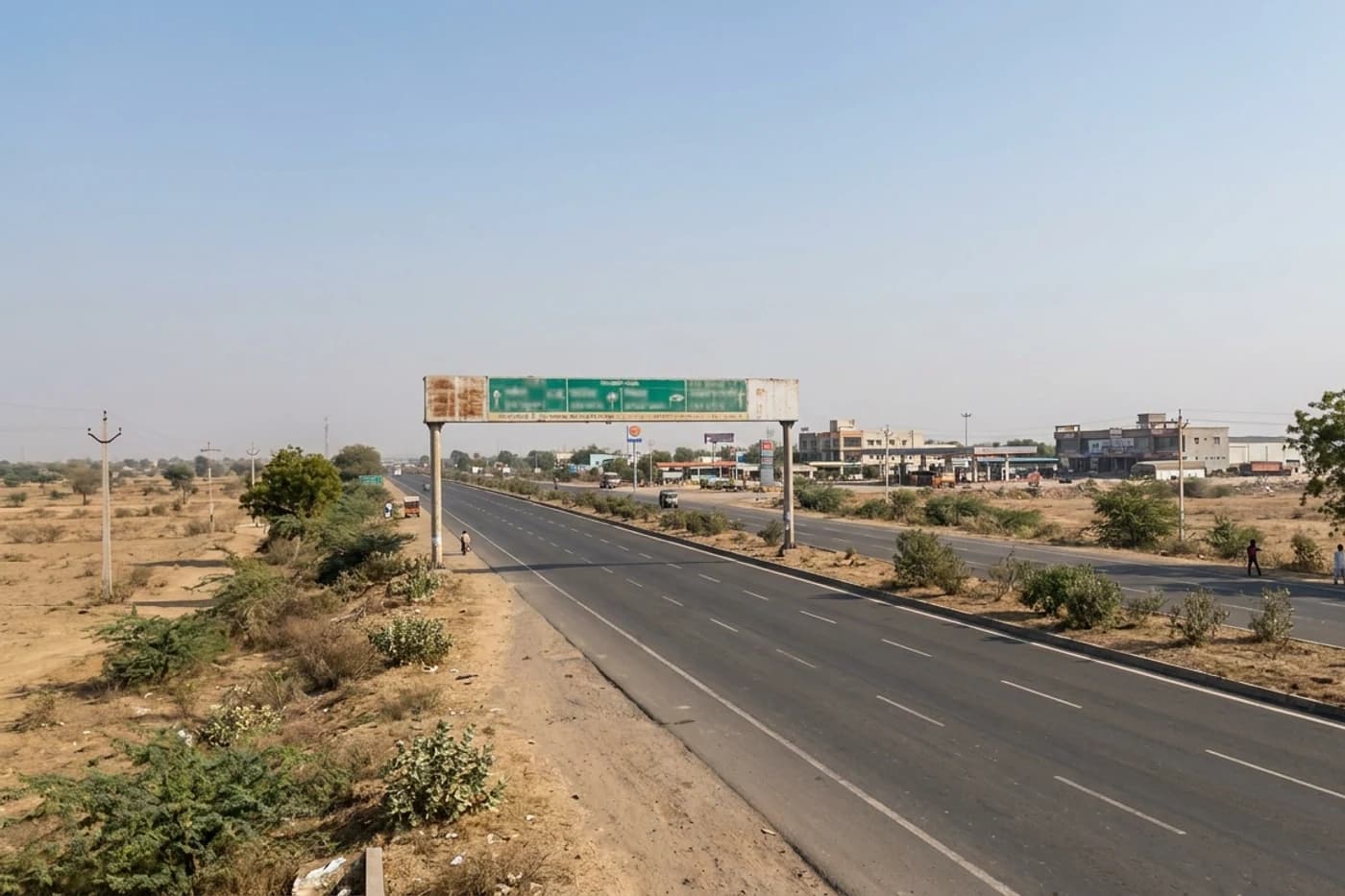 Return, Gujarat — route landscape created for this tour guide